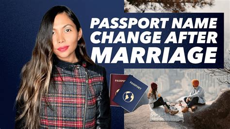 How To Change The Name In Passport After Marriage