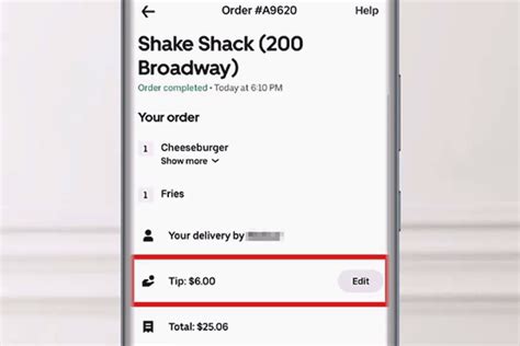 How To Change Tip On Uber Eats Ducktrapmotel