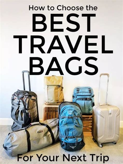 How To Choose The Best Travel Bag For Your Next Trip Intentional