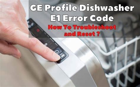 How To Deal With Dishwasher S Error Codes Appliance Care Of Atlanta