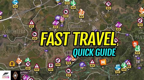 How To Fast Travel Anywhere In Forza Horizon 5 Quick Guide Youtube