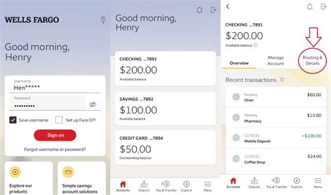 How To Find Routing Account Number On Wells Fargo App Web And Check