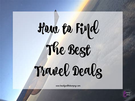 How To Find The Best Travel Deals Video Http Feedproxy Google Com