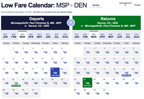 How To Find The Cheapest Flights With The Southwest Low Fare Calendar