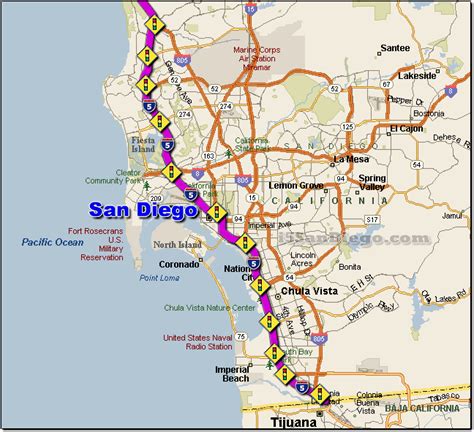 San Diego Least Traveled Roads