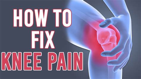 How To Fix Knee Pain Key Exercises Stretches Youtube