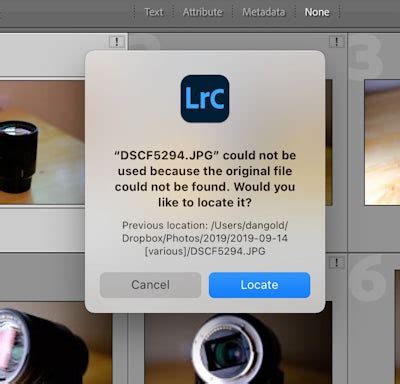How To Fix The File Could Not Be Found Error In Lightroom