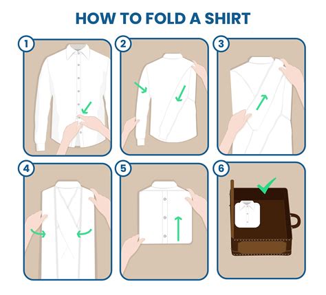 5 Ways Fold Dress Shirt