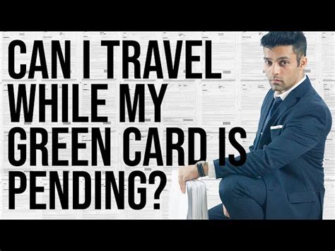 How To Get A Us Travel Document If Your Green Card Is Pending