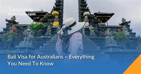 How To Get A Visa For Bali As An Australian