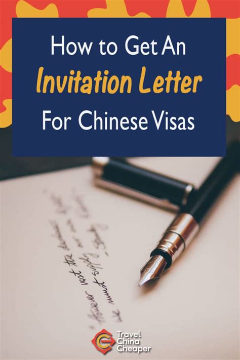 How To Get An Invitation Letter For China Visas