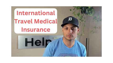 How To Get International Travel Medical Insurance Youtube