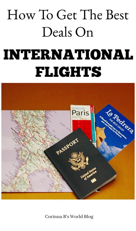 How To Get The Best Deals On International Flights Corinna B S World