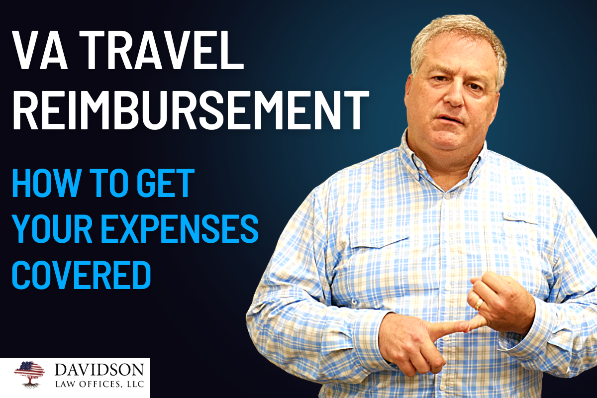 How To Get Va Travel Reimbursement Davidson Elder Law