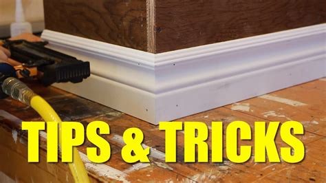 How To Install Baseboard Like A Pro Youtube