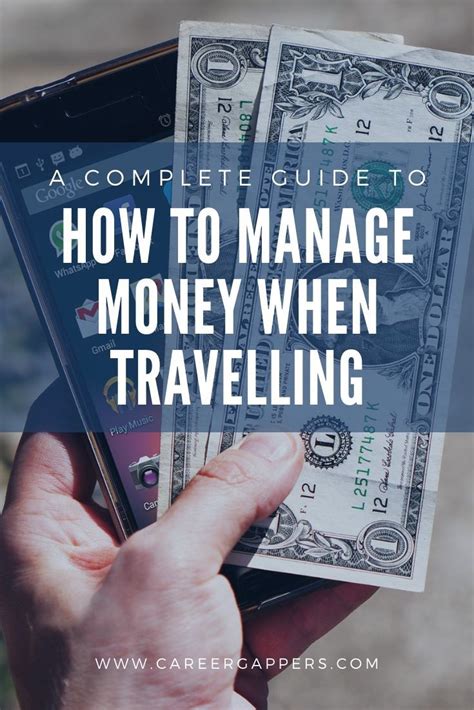 How To Manage Money When Travelling Updated 2020 Career Gappers