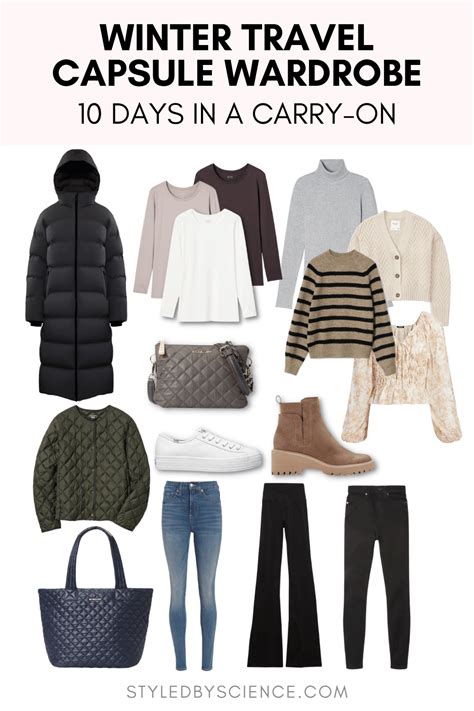 How To Pack A Capsule Wardrobe For Winter Travel Travelista