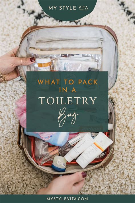 How To Pack A Toiletry Bag The Essential Toiletries List An Indigo