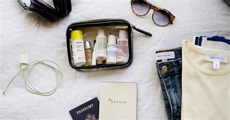 How To Pack A Travel Essentials Bag Popsugar Smart Living Uk