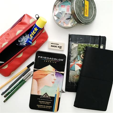 How To Pack The Perfect Travel Journal Kit Travel Travel Essentials