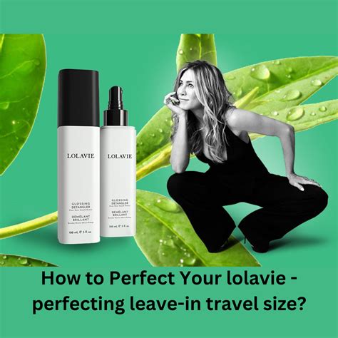 How To Perfect Your Lolavie Perfecting Leave In Travel Size Travel