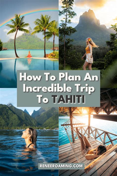 How To Plan A Trip To Tahiti Ultimate Tahiti Travel Guide Renee Roaming