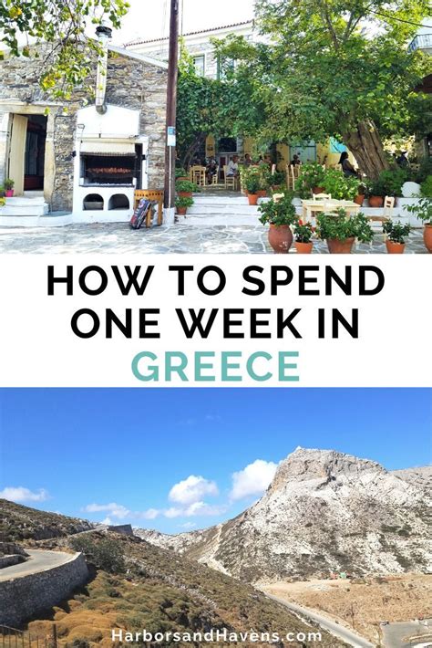 How To Plan The Best 7 Day Greece Itinerary In The Cyclades Islands Harbors Amp Havens