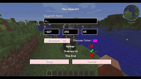 How To Remove Waypoints In Minecraft