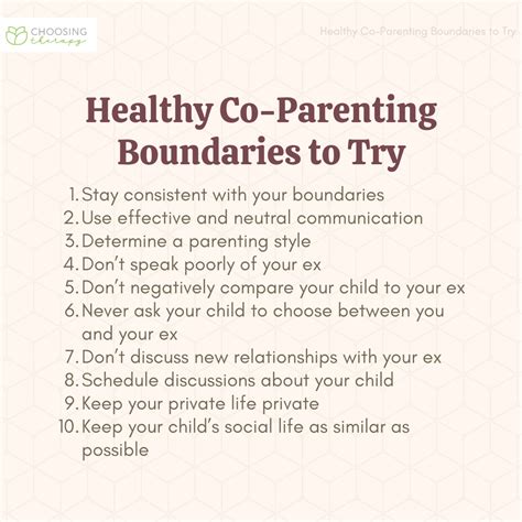 How To Set Healthy Co Parenting Boundaries