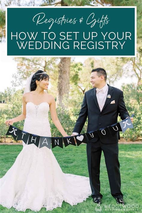 How To Set Up Your Wedding Registry