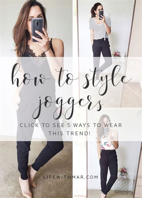 How To Style Joggers See 5 Ways To Wear Black Joggers In 2024 Because We Amp 39 Re Still Not Over