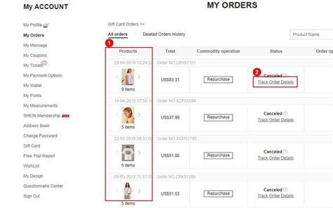 How To Track My Order Shein