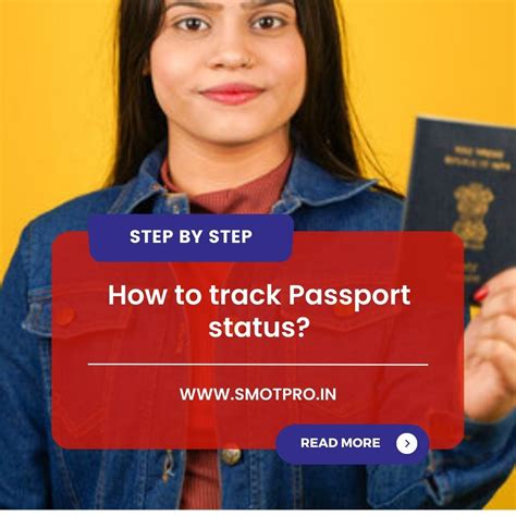 How To Track Passport Status In India Smotpro In