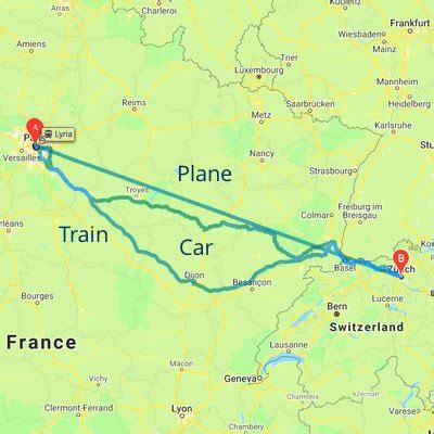 How To Travel From Paris To Zurich Shawnvoyage