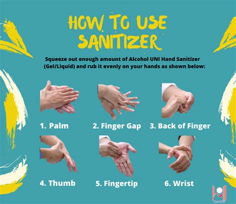 How To Use Hand Sanitizer Hygiene World Sdn Bhd