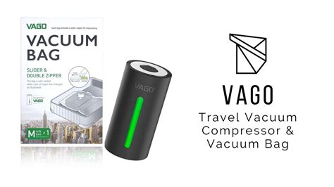 How To Use The Vago Travel Vacuum Compressor And Vacuum Bag Youtube