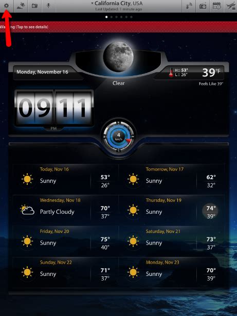 How To View Hourly Weather Details In Weather Mate A Step By Step