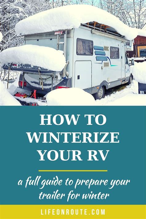 How To Winterize An Rv Trailer A Complete Step By Step Guide Rv