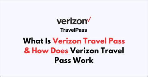 Verizon Travel Pass Explained