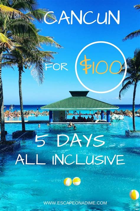 How We Went On An All Inclusive 5 Day Vacation To Cancun For 50 Each