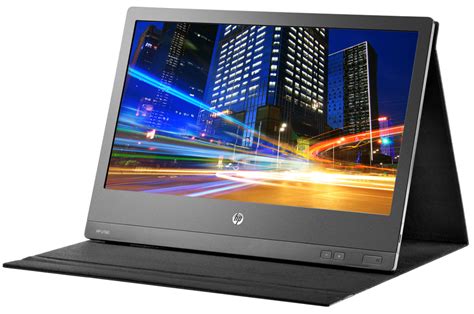 Hp Shows Its First Laptop Sized Portable Monitor 27 Inch Beats Powered