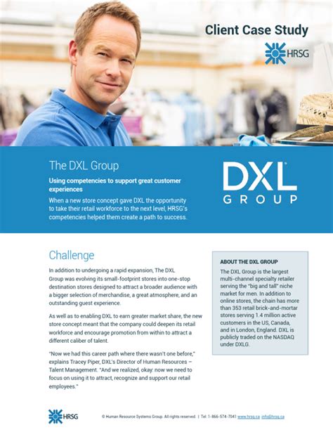 Hrsg Client Case Dxl Group Pdf Retail Talent Management