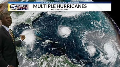 Hurricane Florence Helene Isaac In The Atlantic Youtube