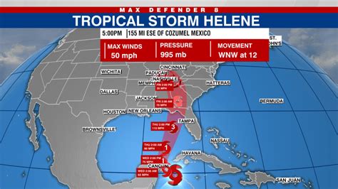 Hurricane Helene Live Updates Track Storm Path As Florida Braces For