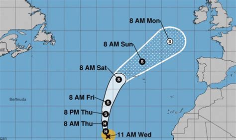 Hurricane Helene Path Will Hurricane Helene Cause Gale Force Winds And Rain In Uk World