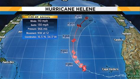 Hurricane Helene Tropical Storm Isaac Still Churning Through