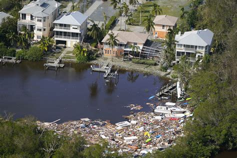 Hurricane Ian Damage Photos Haunting Aerial Images Show Storm Aftermath In Fort Myers Sanibel