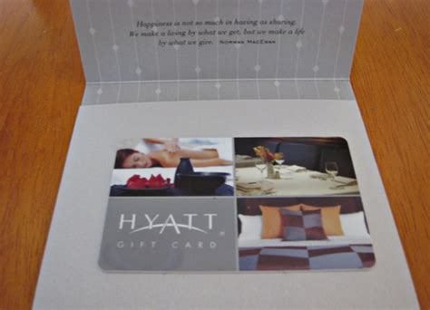 Hyatt Gift Cards Vs Hyatt Check Certificates