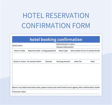 5 Tips Hyatt Confirmation