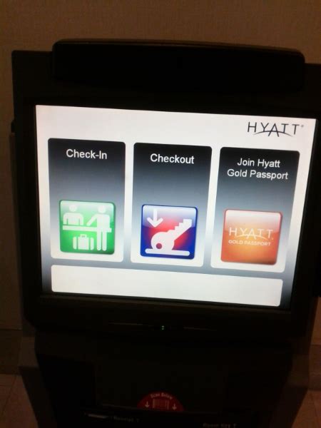 Hyatt Web Kiosk Check In Do They Work Or Make Any Sense Loyaltylobby